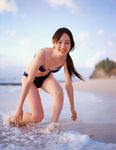  akiyama_rina bikini ocean photo swimsuit tagme 