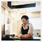  a_piacere apron blouse highres kitchen photo ueno_juri 