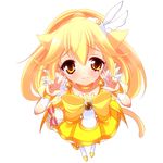  animal_ears bad_id bad_pixiv_id blonde_hair boots bow choker cure_peace double_v eyelashes full_body hair_flaps hair_ornament hairpin highres kemonomimi_mode kise_yayoi long_hair magical_girl nono_(noxno) precure ribbon skirt smile_precure! solo tears transparent_background v wide_ponytail yellow yellow_bow yellow_choker yellow_eyes yellow_skirt 