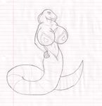  arbok big_breasts breasts dragon-heart female huge_breasts naga nintendo pok&#233;mon pok&#233;morph pok&eacute;mon reptile scalie snake video_games 