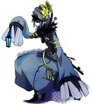  belt boots checkered dusknoir flower full_body hat key keyring lamp male male_focus personification pokemon regice simple_background solo standing umakatsuhai white_background 