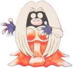  jynx lowres no_humans official_art pokemon pokemon_(game) pokemon_blue pokemon_red_and_green pokemon_rgby pokemon_yellow sugimori_ken 