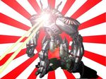  armor army battle combat epic imperial japan japanese king mecha oni propaganda robot walker war weapon 