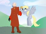  couple crossover cutie_mark derpy_hooves_(mlp) duo equine female feral friendship_is_magic horse human male mammal muffins my_little_pony pegasus pony psychroculus video_games wings yuri_(command_and_conquer) 