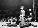  arena boxing boxing_ring katawa_shoujo lowres parody photo photoshop school_uniform sonny_liston tezuka_rin what 