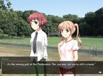  2girls fake_screenshot game_cg katawa_shoujo tezuka_rin 