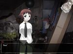  1girl amputee fake_screenshot game_cg katawa_shoujo parody red_hair tezuka_rin 