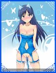 :o animal_ears arms_behind_back blue blue_eyes blue_hair breasts card_(medium) card_parody cinderella_girls_card_parody cleavage colored_pubic_hair crotchless_clothes drooling heart highres idolmaster idolmaster_(classic) idolmaster_cinderella_girls kisaragi_chihaya lingerie long_hair medium_breasts mind_control nyuu_(manekin-eko) object_insertion parody pubic_hair pussy pussy_juice saliva solo translated underwear vaginal vaginal_object_insertion 
