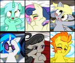  bed blush bonbon_(mlp) derpy_hooves_(mlp) equine eyewear female feral friendship_is_magic glasses group horn horse lyra_(mlp) lyra_heartstrings_(mlp) mammal my_little_pony o_face octavia_(mlp) orgasm pegasus pony pyruvate sex spitfire_(mlp) suggestive unicorn vinyl_scratch_(mlp) wing_boner wings wonderbolts_(mlp) 