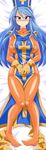  areolae blue_hair blush bodysuit boots breasts chunsoft cross dakimakura dragon_quest dragon_quest_iii enix gloves hat latex latex_gloves latex_suit priest_(dq3) red_eyes skin_tight skintight smile thighs 