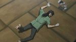  alcohol animated animated_gif beer black_hair itou_kaiji kaiji low_res lowres male male_focus tantrum 