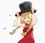  1girl argento_s?ma argento_soma argento_såma blonde_hair female green_eyes harriet_&#039;hattie&#039;_bartholomew harriet_'hattie'_bartholomew hat solo 