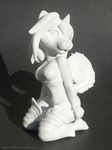  clothed clothing female figurine half-dressed light michele_light michelle sculpture solo spanking statue 