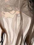  3838383 androgynous black_hair face long_hair male_focus profile purple_eyes sideways solo tales_of_(series) tales_of_vesperia upper_body very_long_hair yuri_lowell 