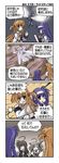  4girls 4koma arisa_bannings comic lyrical_nanoha mahou_shoujo_lyrical_nanoha multiple_girls sanari_(quarter_iceshop) translation_request tsukimura_suzuka vita vivio 