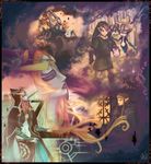  1boy 1girl blue_eyes brown_hair dual_persona fairy female imp link male midna midna_(true) nintendo orange_hair signature spoilers the_legend_of_zelda the_legend_of_zelda:_twilight_princess twili_midna twilight_princess 