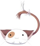  big_ears cat cute feline jackiestse long_tail looking_at_viewer mammal mashiroiro_symphony pan-nya plain_background solo whiskers white_background 
