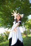  anya apron cosplay dog_ears highres maid maid_apron maid_uniform photo 