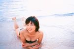  beach bikini breasts cleavage harada_mai mai_sweet ocean photo swimsuit 