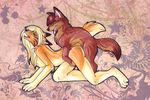  all_fours anthro anthro_on_feral bestiality breasts celestialwolfen doggy_position doggystyle eyes_closed female feral from_behind humping interspecies male nude penetration sex straight 