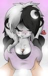 &hearts; anthro big_breasts breasts chubby cjrfm cleavage clothed clothing cum cum_in_mouth cum_inside cum_on_breasts female huge_breasts luna_the_panda_bear male penis scifijackrabbit sex smutbunny straight team-happi-bomb titfuck 