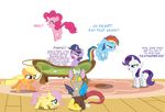  cub cutie_mark dialog dialogue discord_(mlp) draconequus english_text equine female feral flausch-katzerl fluttershy_(mlp) friendship_is_magic group hair horn horse lasso male mammal multi-colored_hair my_little_pony pegasus pinkie_pie_(mlp) plain_background pony rainbow_dash_(mlp) rainbow_hair rarity_(mlp) sofa spring text transparent_background twilight_sparkle_(mlp) unicorn wings young 