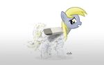  2012 blonde_hair crying derpy_hooves_(mlp) ears equine eraser female friendship_is_magic hooves horse long_hair my_little_pony never_forget pegasus plain_background pony sad solo sterlingpony white_background wings yellow_eyes 
