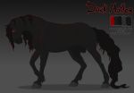  animal_genitalia balls better_version_at_source dark_matter_(character) digitalart draft_horse equine feral friesian friesian_horse friesian_stallion hooves horse male mammal mature_(disambiguation) model_sheet sheath sunny_way 