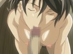  animated_gif black_hair censored fellatio head_grab kneeling nipples nude oppai oral penis red_eyes screen_capture short_hair tagme yama_hime_no_mi 