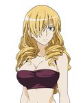  blonde breasts drill_hair large_breasts oppai oriana_thompson to_aru_majutsu_no_index transparent_png vector_trace 