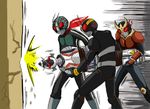  kamen_rider_black kamen_rider_fourze kamen_rider_kuuga tagme 