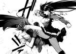  assassin comedy eechi fighting funny princess princess_shinonome wrestle!_the_underground 