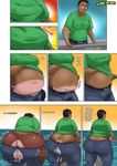 breasts chubby comic female gender_transformation gillpanda hippo overweight transformation transgender 