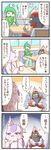  bisharp comic gallade gen_4_pokemon gen_5_pokemon highres mienshao no_humans pokemon pokemon_(creature) sougetsu_(yosinoya35) translated tsundere 