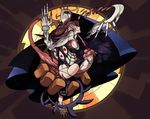  brain breasts double_(skullgirls) duplicate eyes lab_zero_games medium_breasts no_humans official_art organs painwheel_(skullgirls) panties skullgirls solo syringe teeth thighhighs underwear 