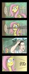  bee beehive blue_eyes comic english_text equine female feral fluttershy_(mlp) friendship_is_magic hair horse human insect invalid_tag male mammal my_little_pony nicolas_cage pegasus pink_hair pony text uc77 wings 