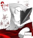  1boy blood great_knife knife male male_focus pyramid_head shirtless silent_hill silent_hill_2 solo sword weapon 