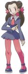  game_freak gym_leader nintendo official_art pokemon pokemon_(game) pokemon_rse pokemon_ruby_and_sapphire sugimori_ken tsutsuji_(pokemon) 