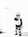  blood dark_skin killer_bee naruto naruto_shippuuden sunglasses sword weapon white_hair yamutyakenn young younger 