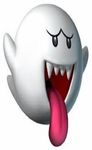  boo ghost lowres mario mario_(series) nintendo no_humans official_art sharp_teeth solo super_mario_bros. tongue 