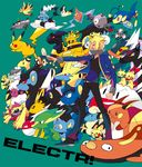  ampharos blitzle chinchou denji_(pokemon) eelektrik eelektross electabuzz electivire electrike electrode electrode_(pokemon) elekid emolga flaffy galvantula highres jolteon joltik lanturn luxio luxray magnemite magneton magnezone male male_focus manectric mareep minun nintendo pachirisu pichu pikachu plusle pokemon raichu raikou rotom shinx stunfisk thundurus tynamo voltorb zapdos zebstrika zekrom 