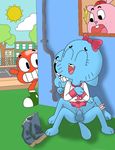  gumball_watterson incest male nicole_watterson pussy sex straight the_amazing_world_of_gumball young 