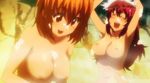  breasts kushiya_inaho large_breasts maken-ki! maken_ki! nipples onsen 