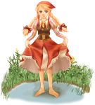  breasts cordelia cordelia_(saga_frontier_2) dhalseana pixiv_thumbnail resized saga saga_frontier saga_frontier_2 skirt skirt_lift 