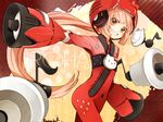  animal_ears animal_helmet bodysuit cat_ears hello_kitty helmet long_hair neko_neko_super_fever_night_(vocaloid) nekomura_iroha pink_hair ponytail samfree_(&quot;night&quot;_songs) smile solo speaker tama_(songe) very_long_hair vocaloid 