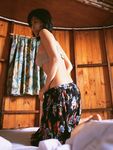  bed bikini_top sato_hiroko skirt skirt_pull ysweb_vol_32 
