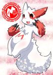  english_text kify nintendo nusasasa pok&#233;mon pok&eacute;mon red_eyes smile solo text video_games zangoose zangoose_day 