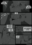  black_and_white blush comic dialog english_text greyscale group king_julien kowalski lemur madagascar male monochrome penguin ringtail skipper table text the_penguins_of_madagascar tsuyagami unknown_character 