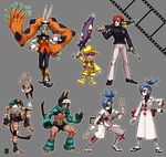  +_+ 6+boys :3 age_difference alternate_costume animal_ears bandage belt blue_hair boots brothers cat_ears cat_tail cerebella_(skullgirls) child coat cross dark_skin doctor emlan eyepatch eyes_closed fingerless_gloves genderswap gloves green_eyes green_hair grey_hair grin gun hair_over_one_eye hat headless highres hungern_(skullgirls) inverted_cross long_hair male mask midriff multiple_boys nadia_fortune navel ninja open_clothes open_mouth open_shirt parasoul_(skullgirls) pink_hair ponytail red_eyes red_hair saw scalpel scar short_hair shorts siblings simple_background size_difference skull skullgirls sleeves_past_wrist sleeves_past_wrists smile surgical_mask symbol-shaped_pupils syringe tail umbrella umbrella_(skullgirls) valentine_(skullgirls) vice-versa_(skullgirls) weapon 