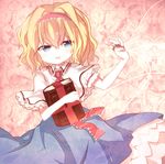  alice_margatroid bad_id bad_pixiv_id blonde_hair blue_eyes book capelet hairband mari_audio puppet_rings puppet_strings short_hair skirt solo touhou 